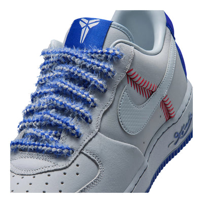 Men's Nike Kobe Air Force 1 Low Dodgers Protro Wolf Grey/Rush Blue IQ3920-001