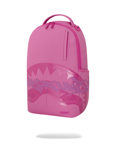 Sprayground Pink Ghost Drip Backpack