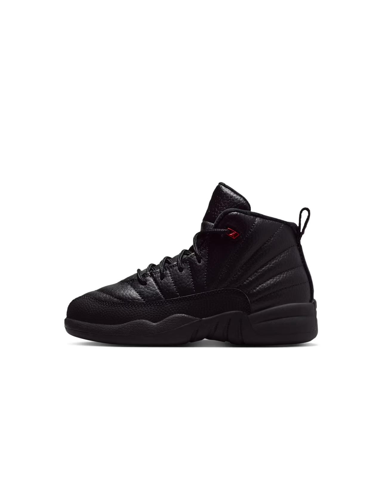 Little Kid's Jordan 12 Retro - Black & Varsity Red 2