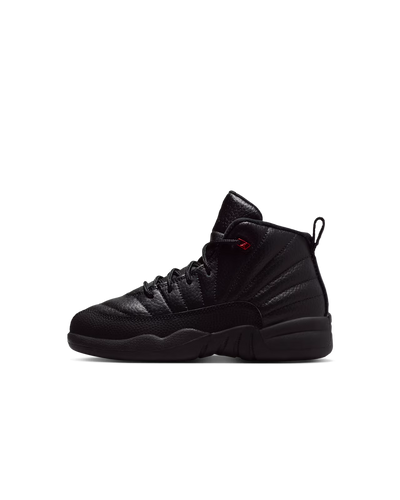 Little Kid's Jordan 12 Retro - Black & Varsity Red 2