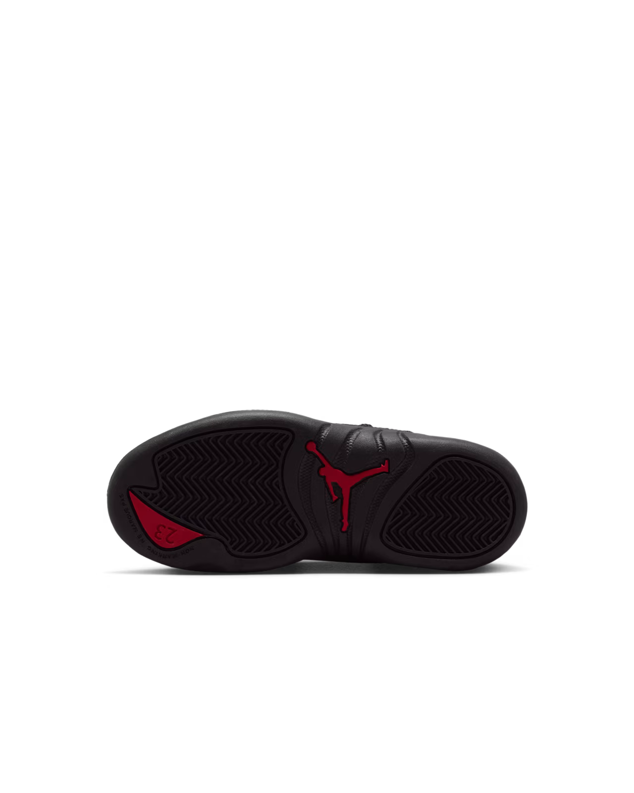 Little Kid's Jordan 12 Retro - Black & Varsity Red 3