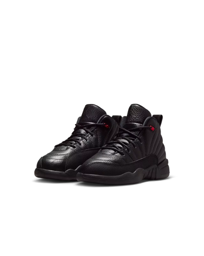 Little Kid's Jordan 12 Retro - Black & Varsity Red 6