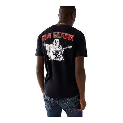 True Religion Men's Buddha Logo Tee - Black 2