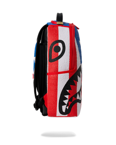 Sprayground Jon Z Puerto Rico Flag Center Shark - Multi-Color