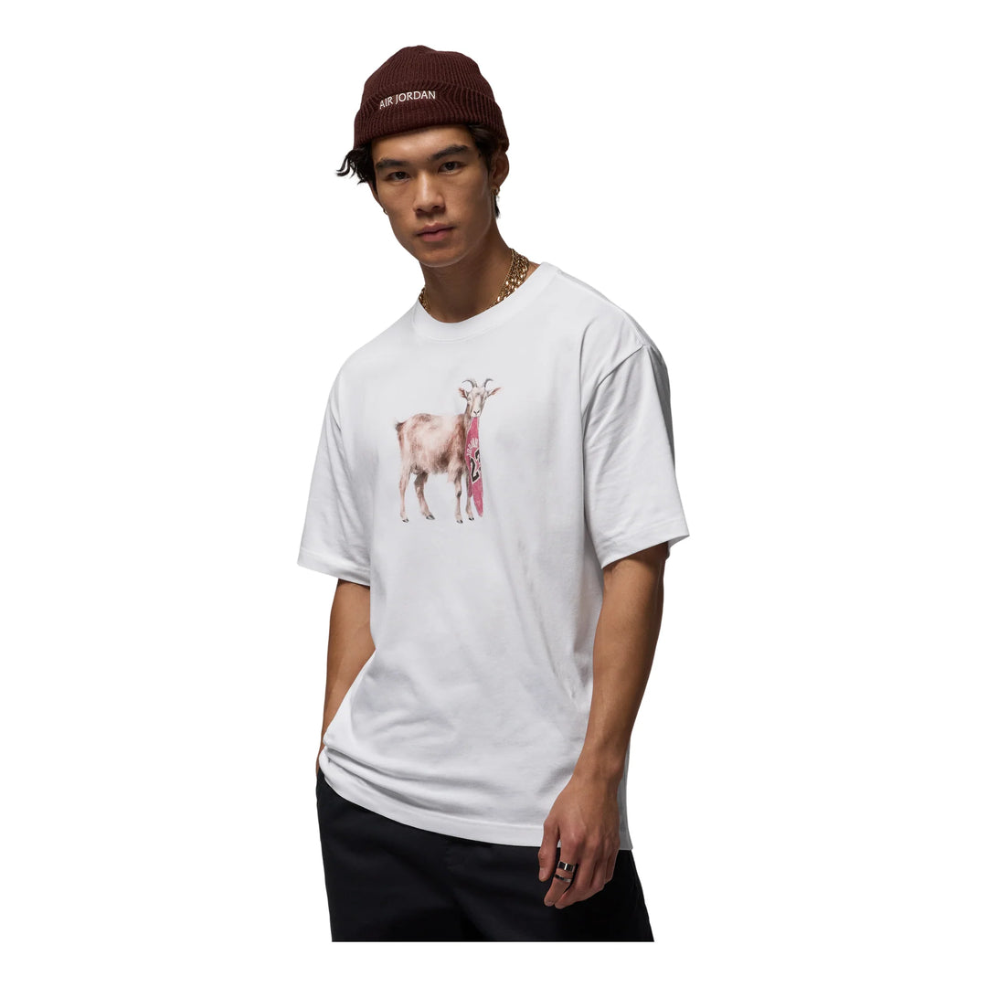 Mens Jordan Goat Short Sleeve Lifestyle T-Shirt 6