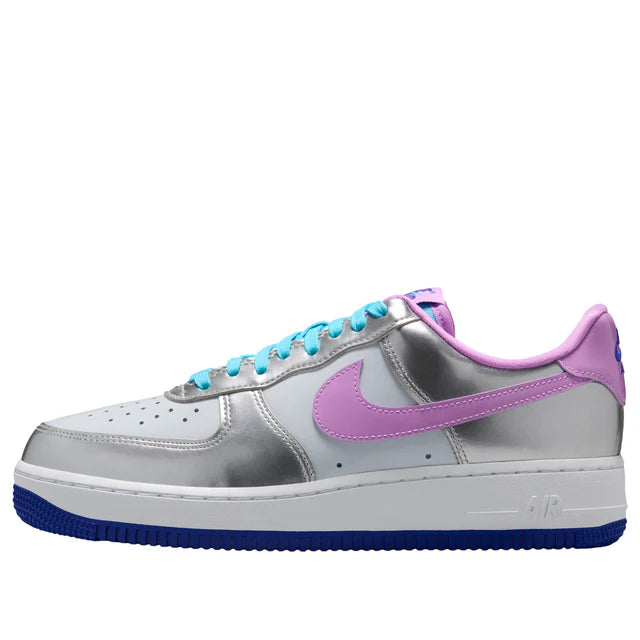 Women's Nike Air Force 1 `07 WNBA All-Star Chrome/Pure Platinum-Lagoon Pulse-Fuchsia Glow IV5686-001
