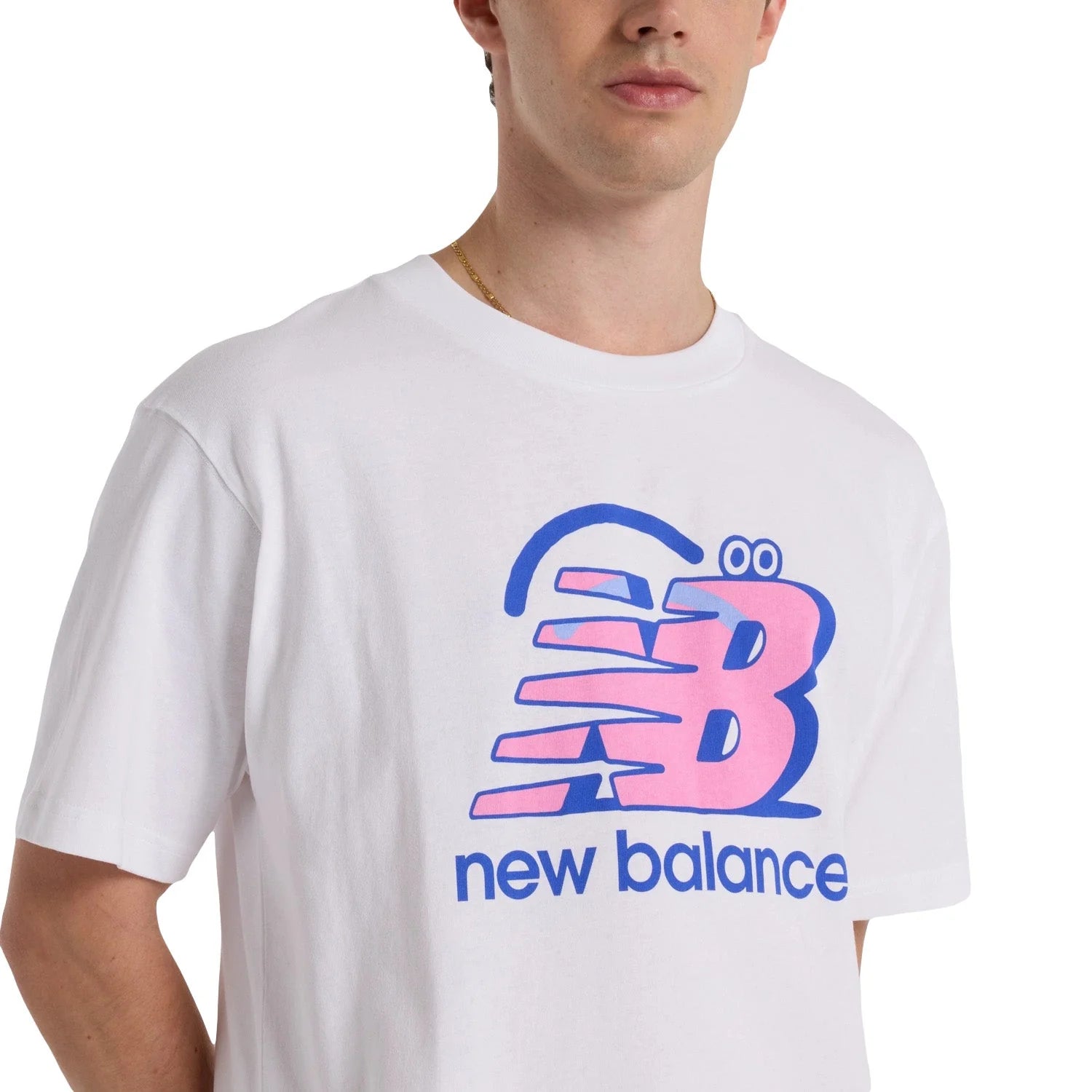 NEW BALNCE Men X FACE OKA SMILE T SHIRT 2