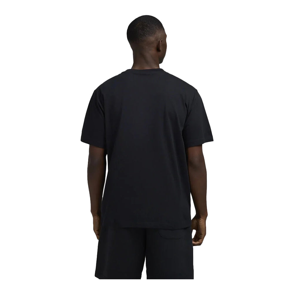 New Balance Men's Center Multi-Color Logo T-Shirt - Black