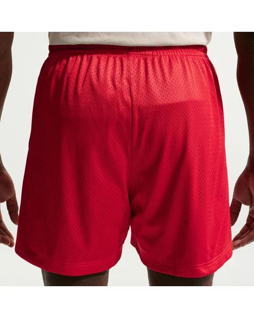 Men's Nike Standard Issue Practice Mesh Shorts Red IF1587-657