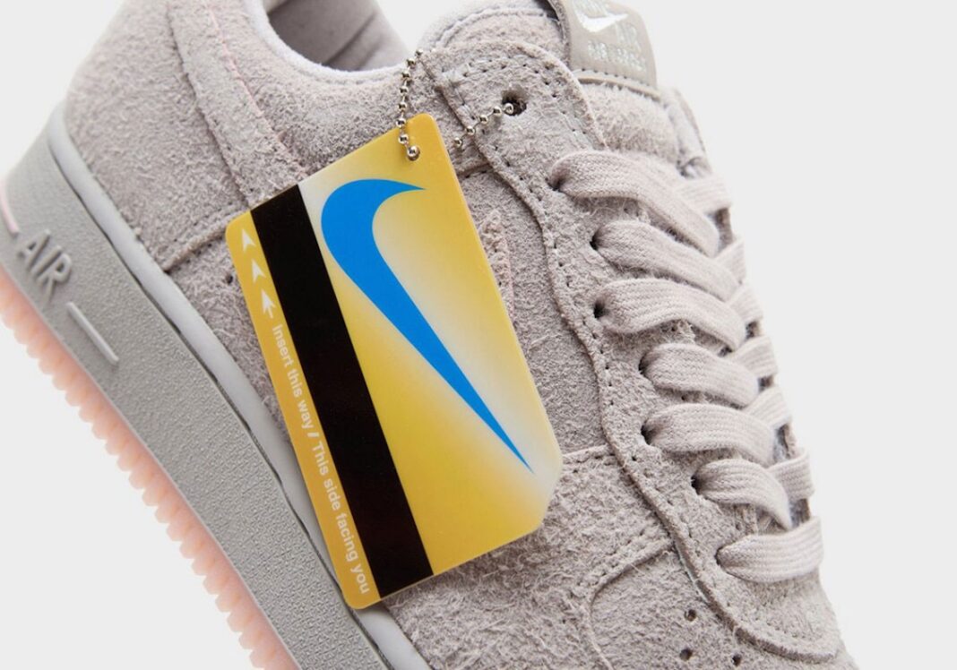 Men's Nike Air Force 1 Low '01 MTA Metrocard College Grey/Pink Glaze IV6999-001