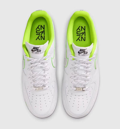 Men's Nike Air Force 1 Low “NY vs. NY” White/Hi-Vis Green IR1982-100