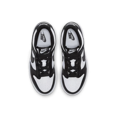 Little Kid's Nike Dunk Low Panda White/White/Black CW1588-100