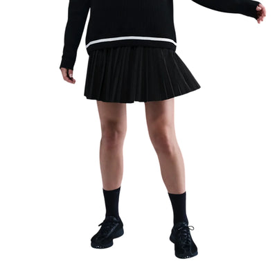 Women's Nike Sportswear Pleated Skirt - Black/Sail 5