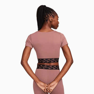 Women's Nike Sportswear Essentials Top Smokey Mauve/Black FN3666-208