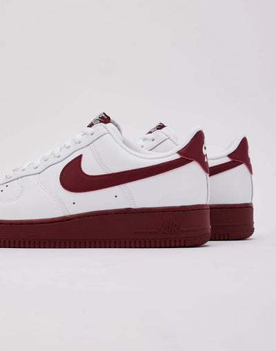 Men's Nike Air Force 1 `07 White/Team Red FJ4146-131