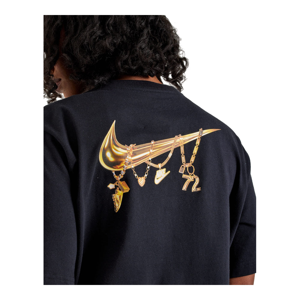 Women's Nike Sportswear Loose Graphic T-Shirt Black HF0777-010