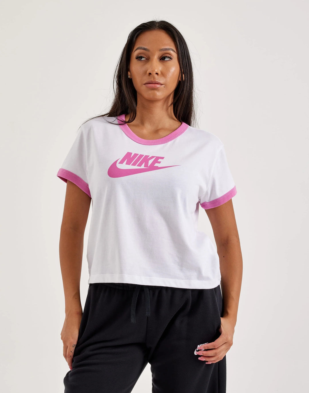 Women's Nike Sportswear Graphic Ringer T-Shirt 1
