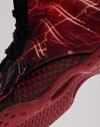 Men's Nike Air Foamposite One x Stranger Things Vecna Black/Off Noir/Bright Crimson IR7336-001