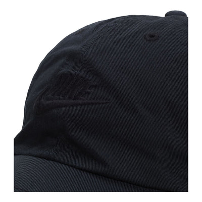 Unisex Nike Club Unstructured Futura Wash Cap - Black
