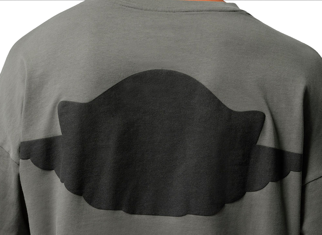 Men's Air Jordan Wings Long Sleeve T-Shirt - River Rock 5