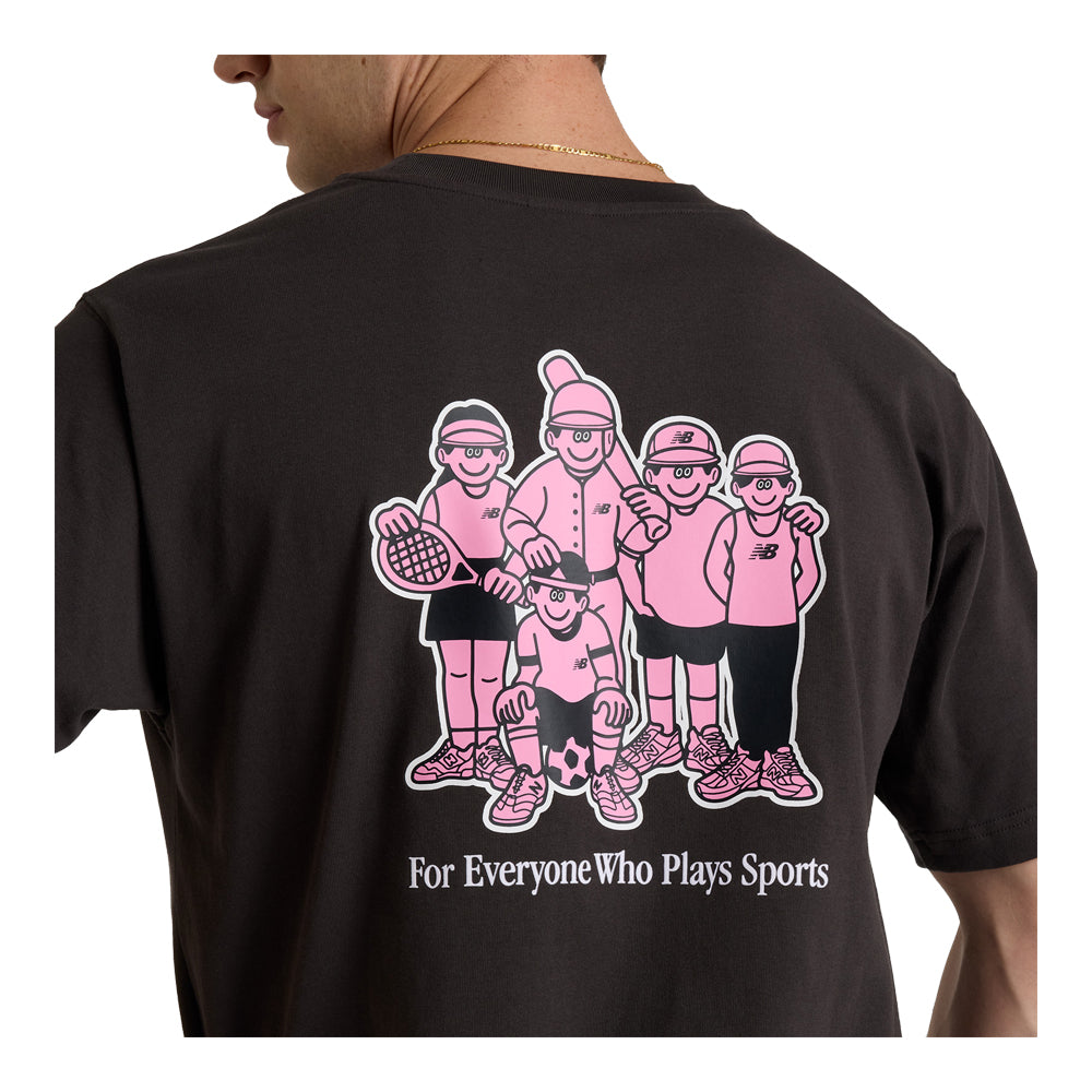 NEW BALNCE MEN X FACE OKA SPORT T SHIRT 5