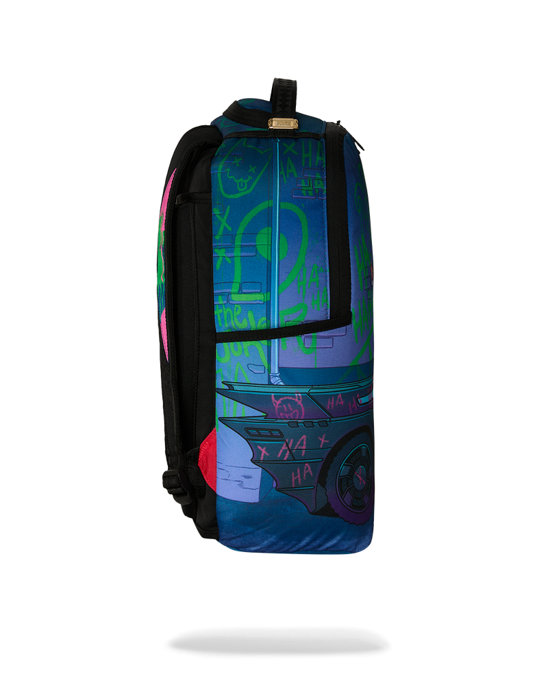 Sprayground Dc Joker Tagged Up Batmobile Backpack
