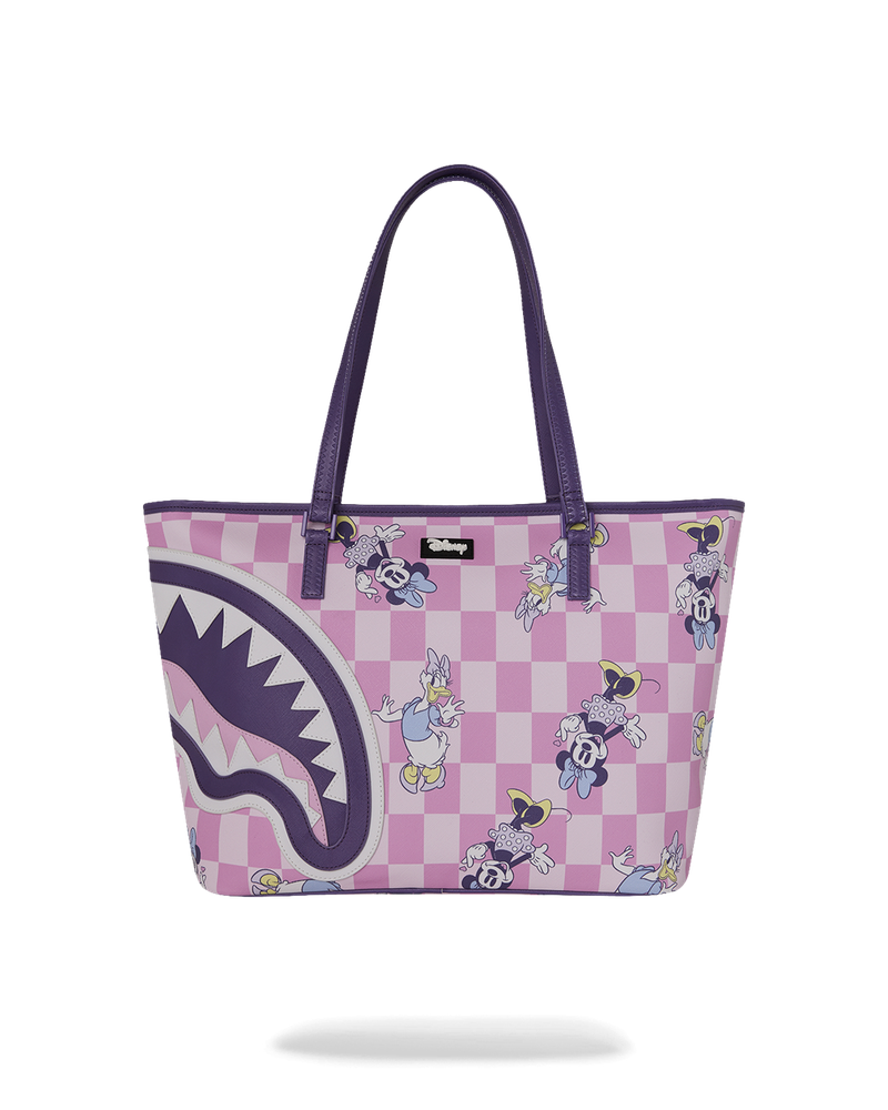 Sprayground Disney Minnie And Daisy Checkers Tote