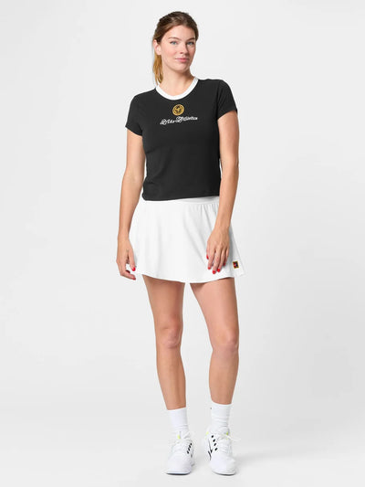 Women's Nike Sportswear Fall Club Chill Knit Top Black/White IH7802-010