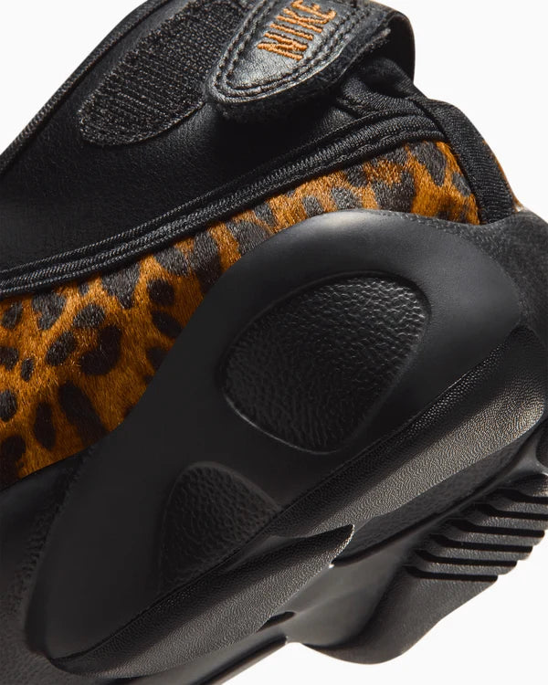 Women's Nike Air Rift Pony Hair Leopard Black/Desert Ochre IO4884-002