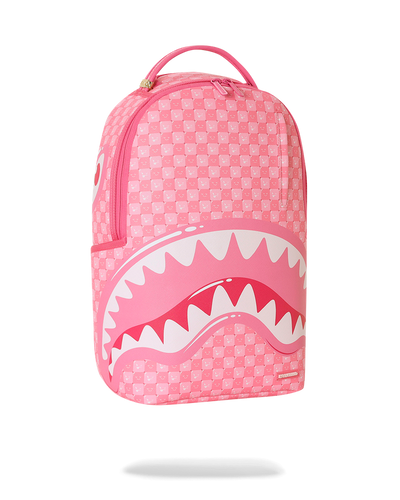 Sprayground Pink New Check Faces Backpack