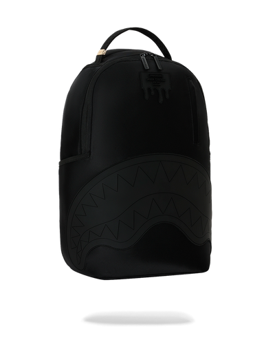 Sprayground Shark Central Blacked Out Embossed Nylon Backpack