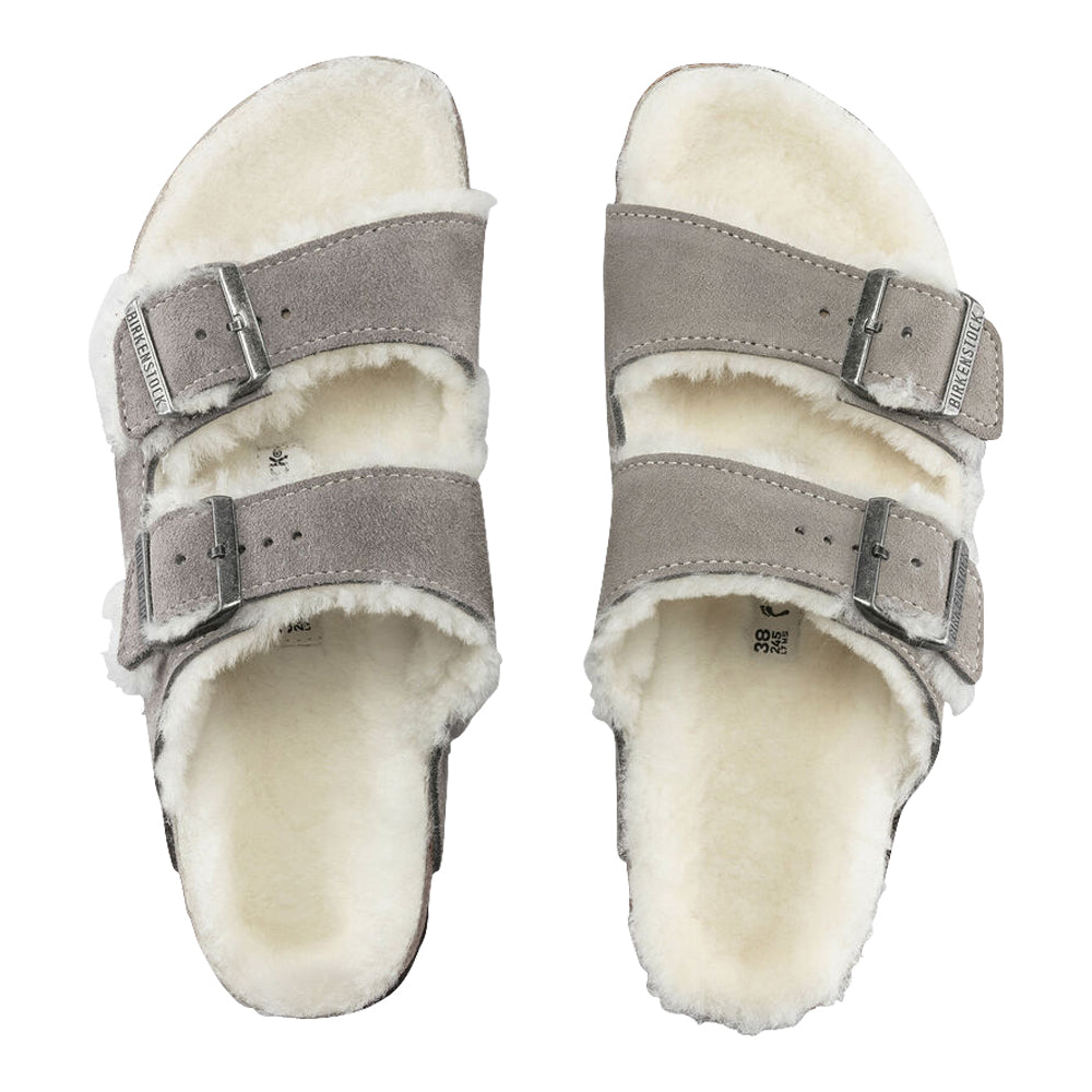 Birkenstock Women's Arizona Shearling Sandals 4