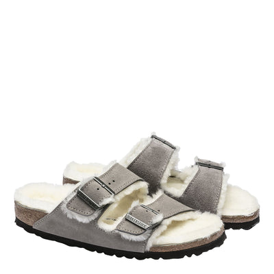 Birkenstock Women's Arizona Shearling Sandals 5