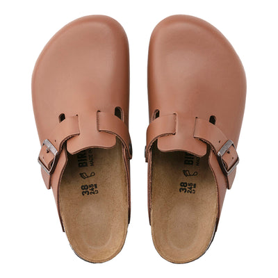 Birkenstock Men's Boston Leather Clog Slippers 4