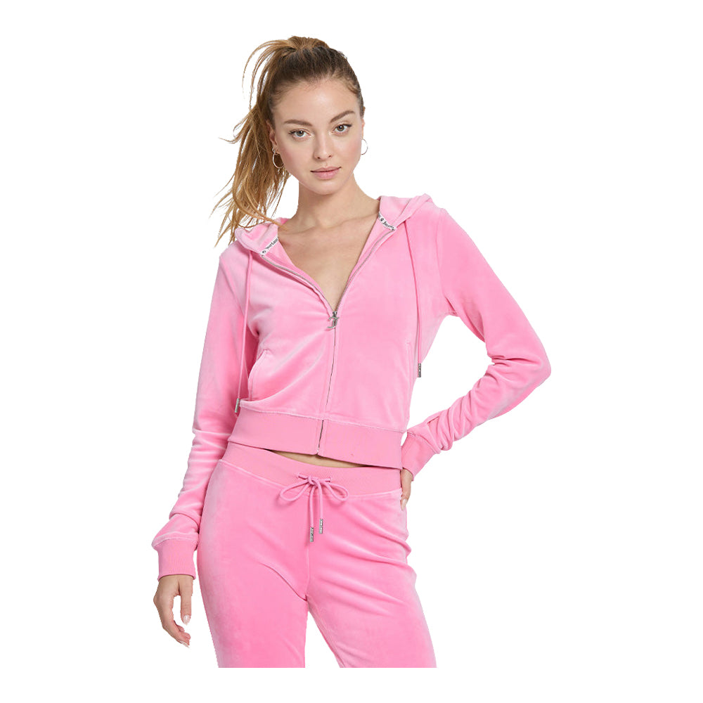 Juicy Couture Women's OG Big Bling Velour Hoodie 1