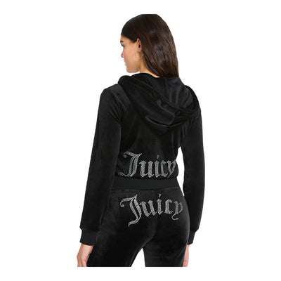Juicy Couture Women's OG Big Bling Velour Hoodie 3