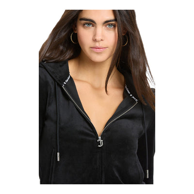 Juicy Couture Women's OG Big Bling Velour Hoodie 4