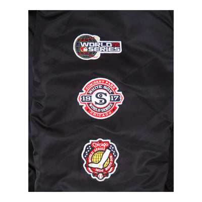 New Era Men's Alpha Industries Chicago White Sox MA-1 Bomber Jacket 5