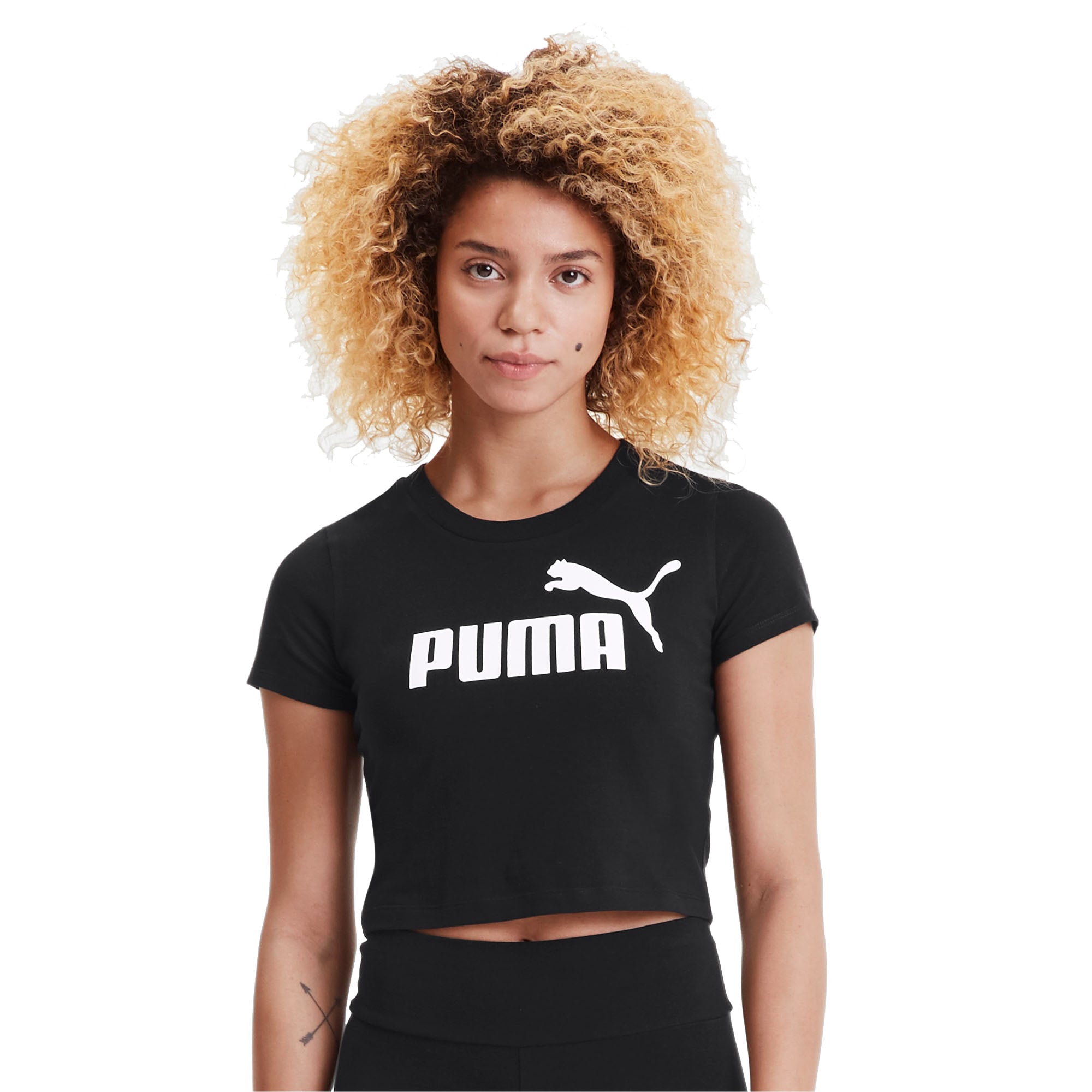 Puma Women's Essentials+ Fitted T-Shirt 1