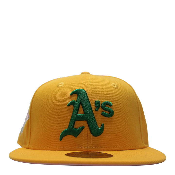 New Era Oakland Athletics Pink Brim Hat 1