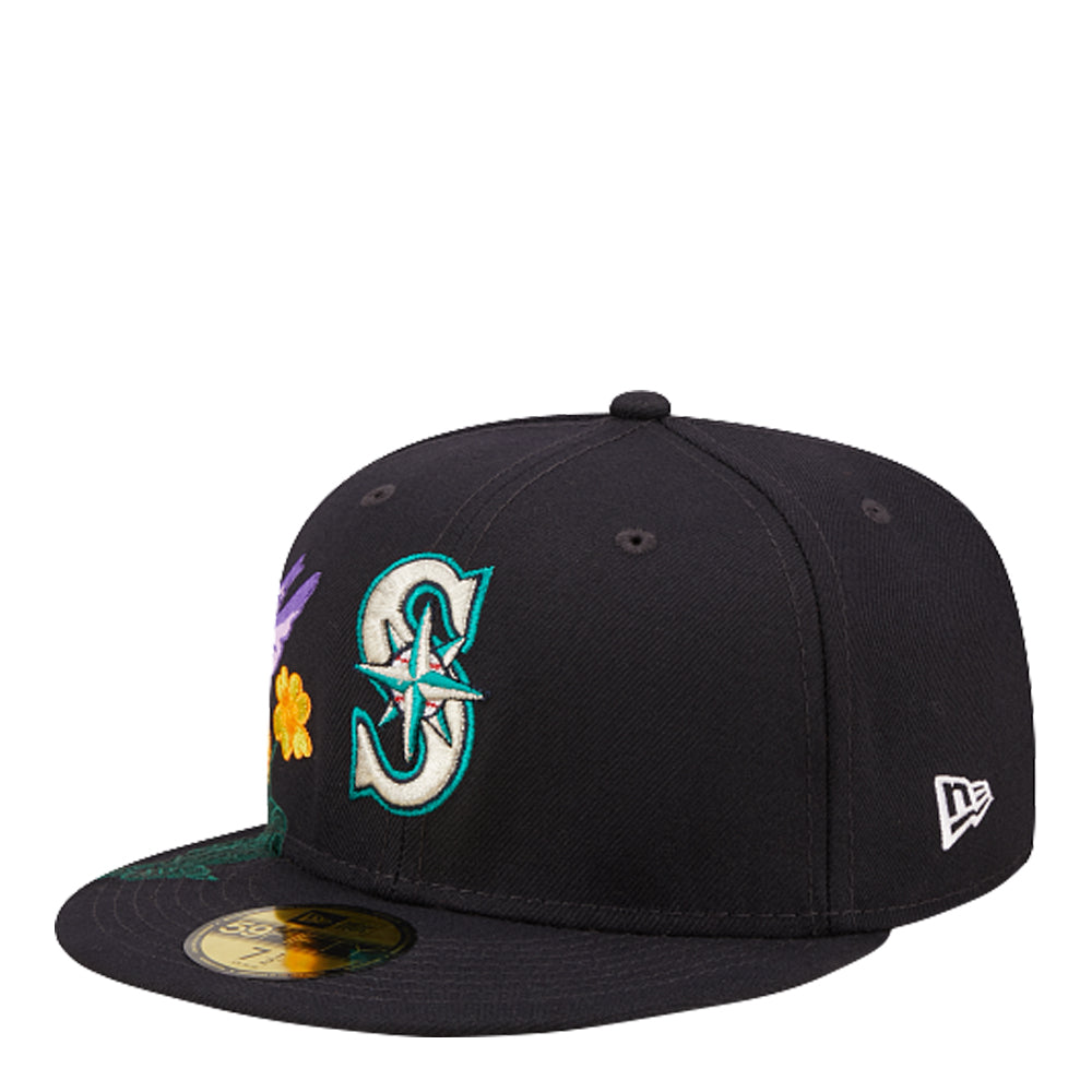 New Era Seattle Mariners Blooming Fitted Cap