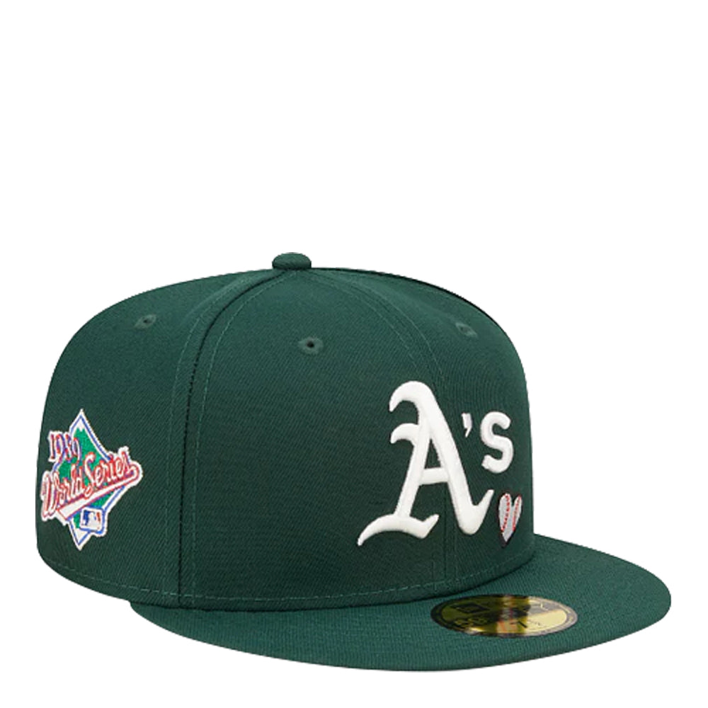 New Era Oakland Athletics "Team Heart" 59FIFTY Fitted Cap 1