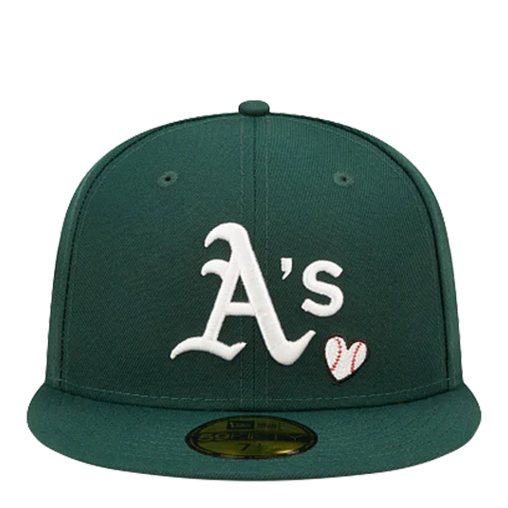 New Era Oakland Athletics "Team Heart" 59FIFTY Fitted Cap