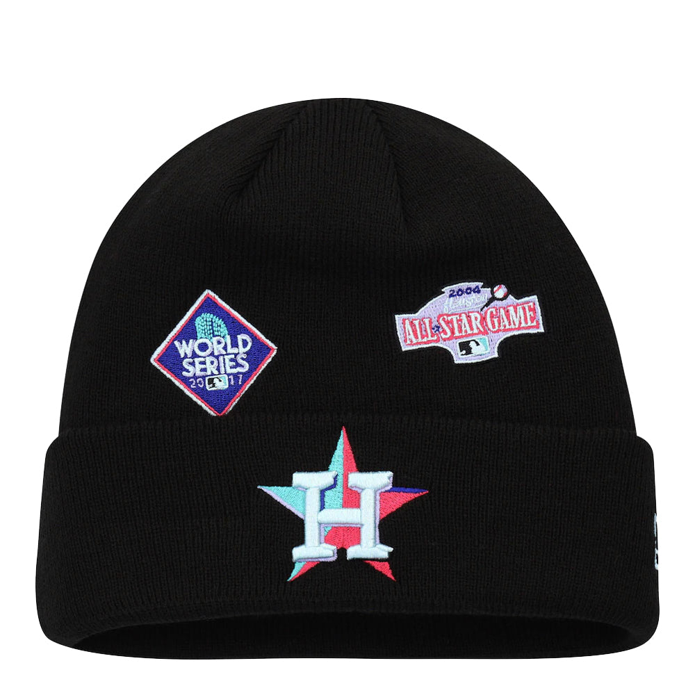 New Era Houston Astros "Polar Lights" Knit Hat