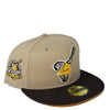 New Era San Diego Padres Tan Fitted Cap