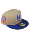 New Era New York Mets Tan Fitted Cap