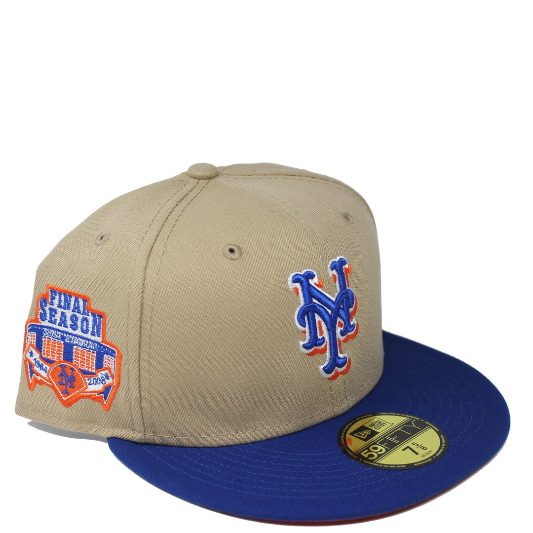 New Era New York Mets Tan Fitted Cap 1
