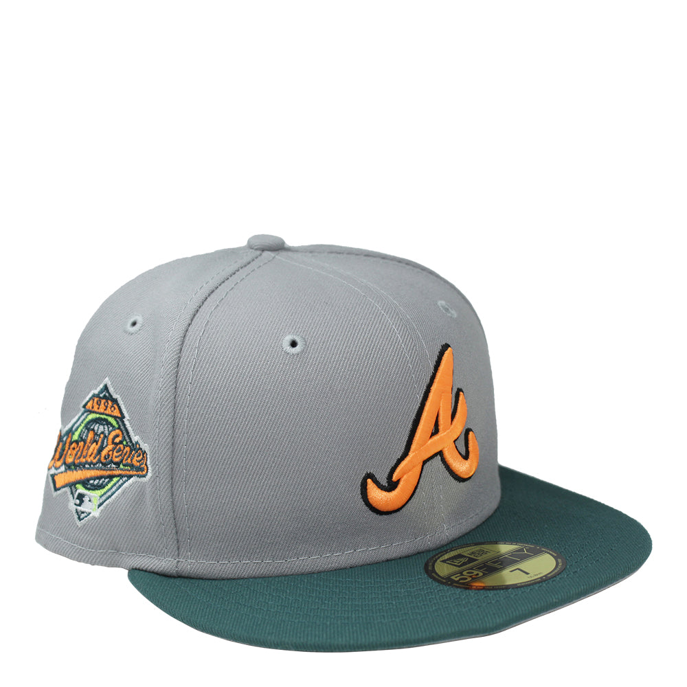New Era Atlanta Braves "Pine Needle" 59FIFTY Fitted Cap 1