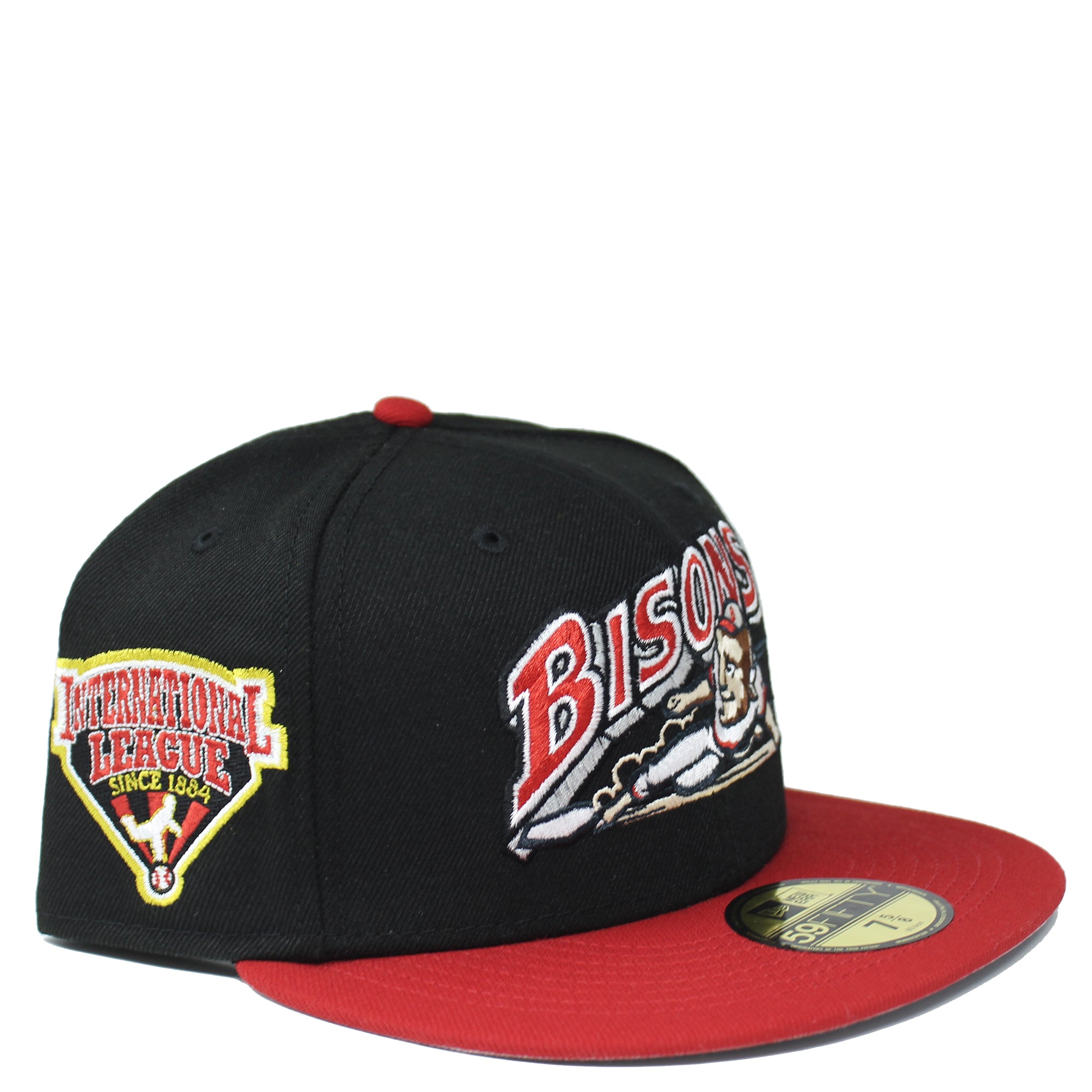 New Era Buffalo Bisons "International League" 59FIFTY Fitted Cap 1