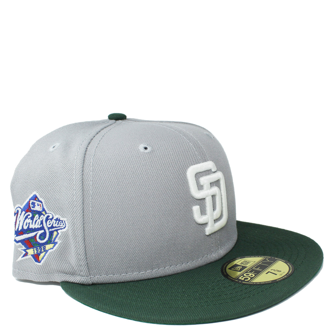 Casquette ajustée New Era 59FIFTY bleu marine pour homme, motif A-Frame, Padres de San Diego Casquette ajustée New Era 59FIFTY bleu marine pour homme, motif A-Frame, Padres de San Diego